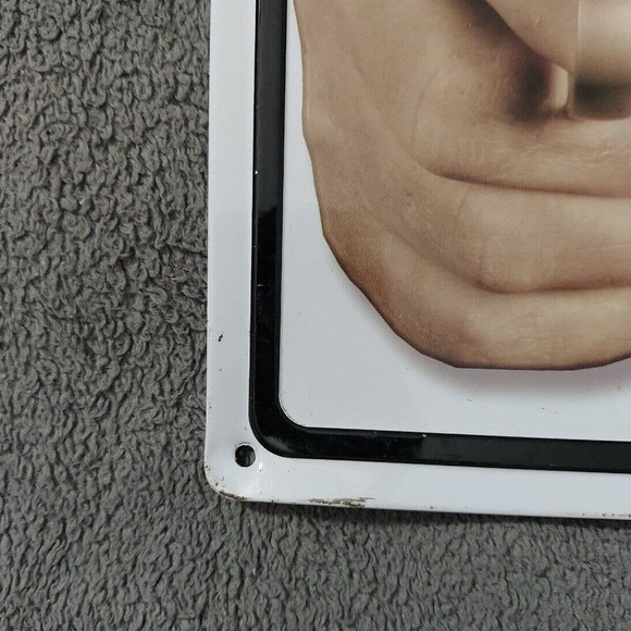 Rivers Edge Products Tin Sign, 17" x 12" Metal Wall Art, Warning: Nothing Here - Picture 2 of 6